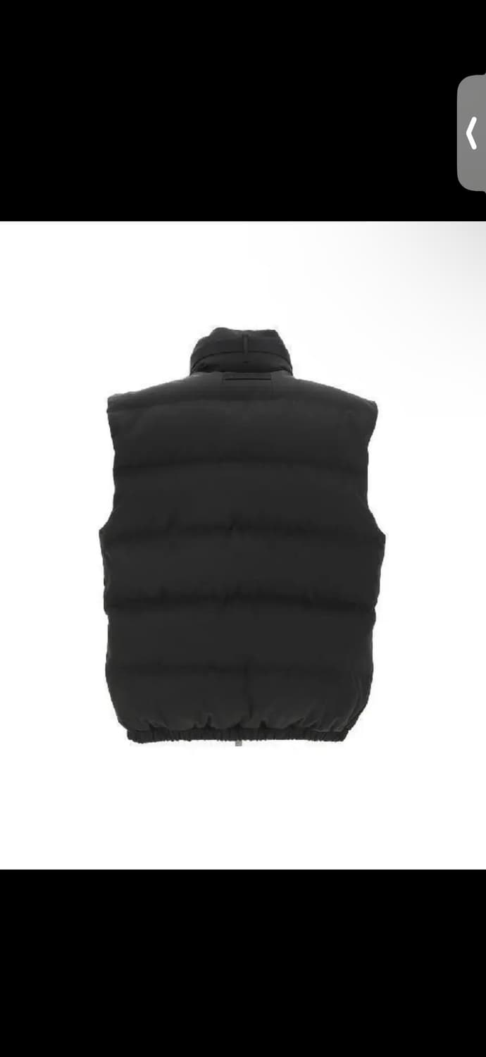 1017ALYX 9SM 알릭스 롤러코스터 버클 패딩베스트블랙 XL 상품이미지3