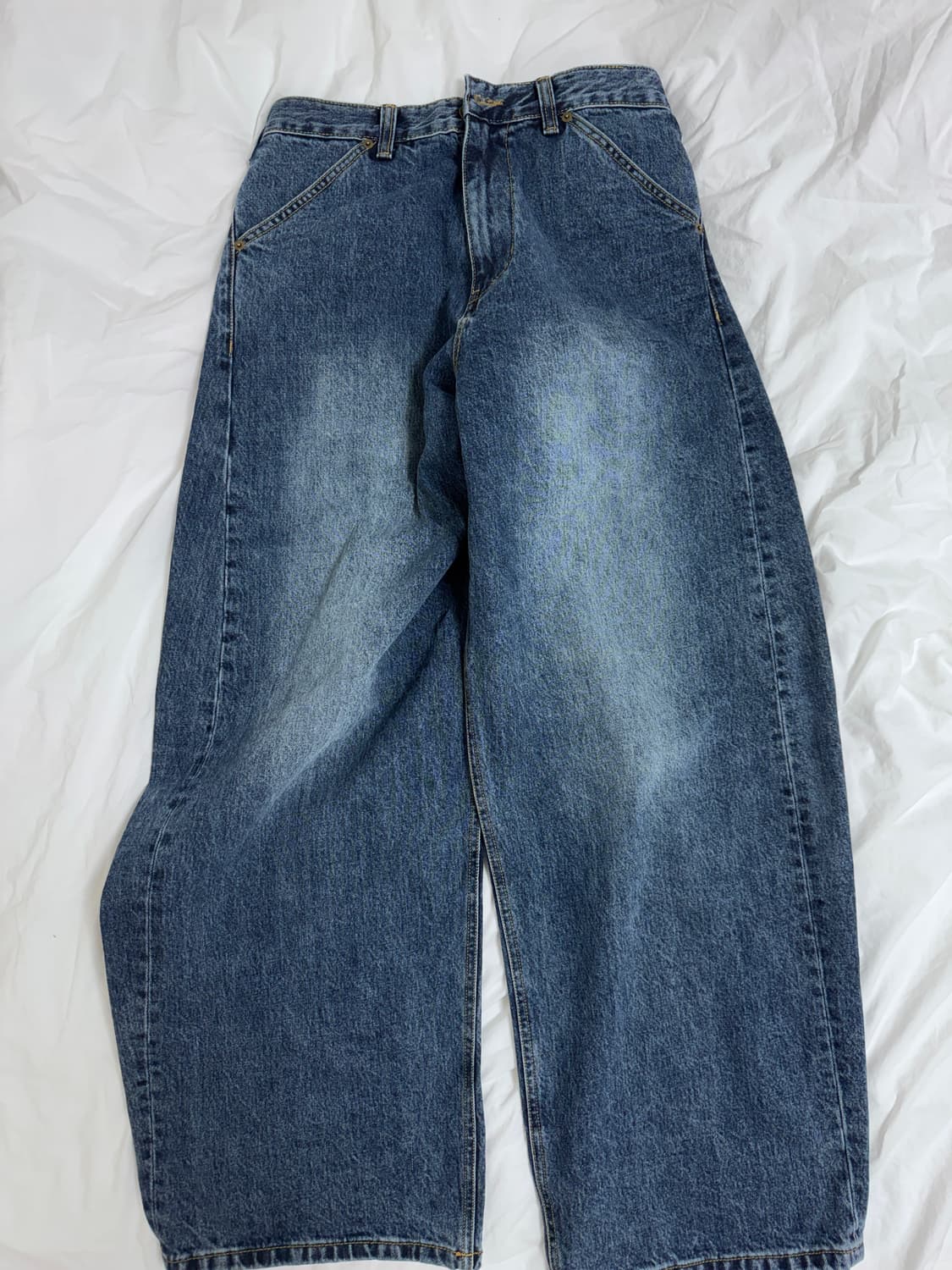 해칭룸 와이드 커브진 상품이미지4