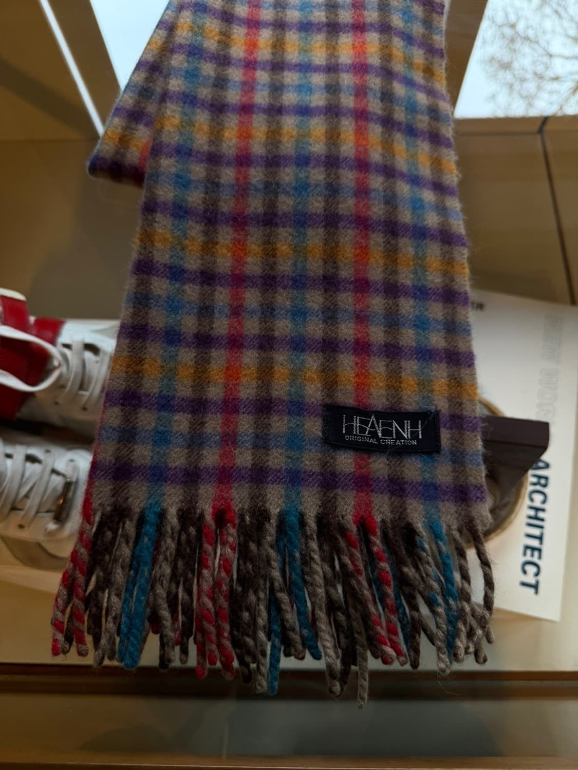 VTG 캐시미어 울 머플러 상품이미지5