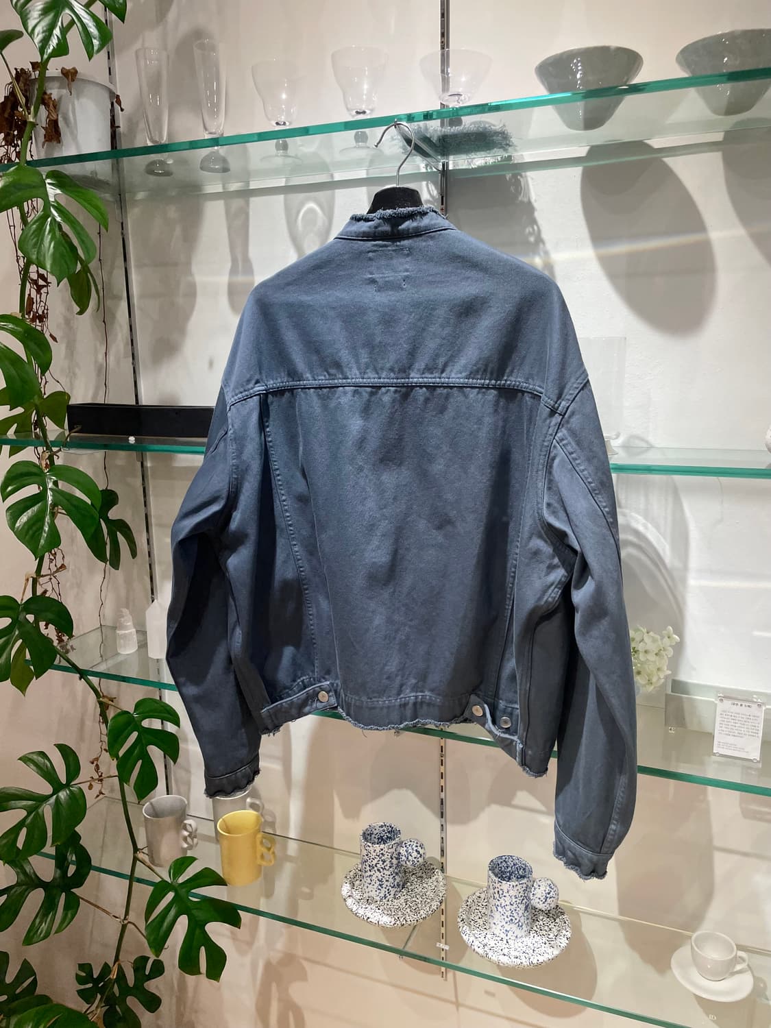 YOKE cut-off wide trucker jacket 상품이미지5