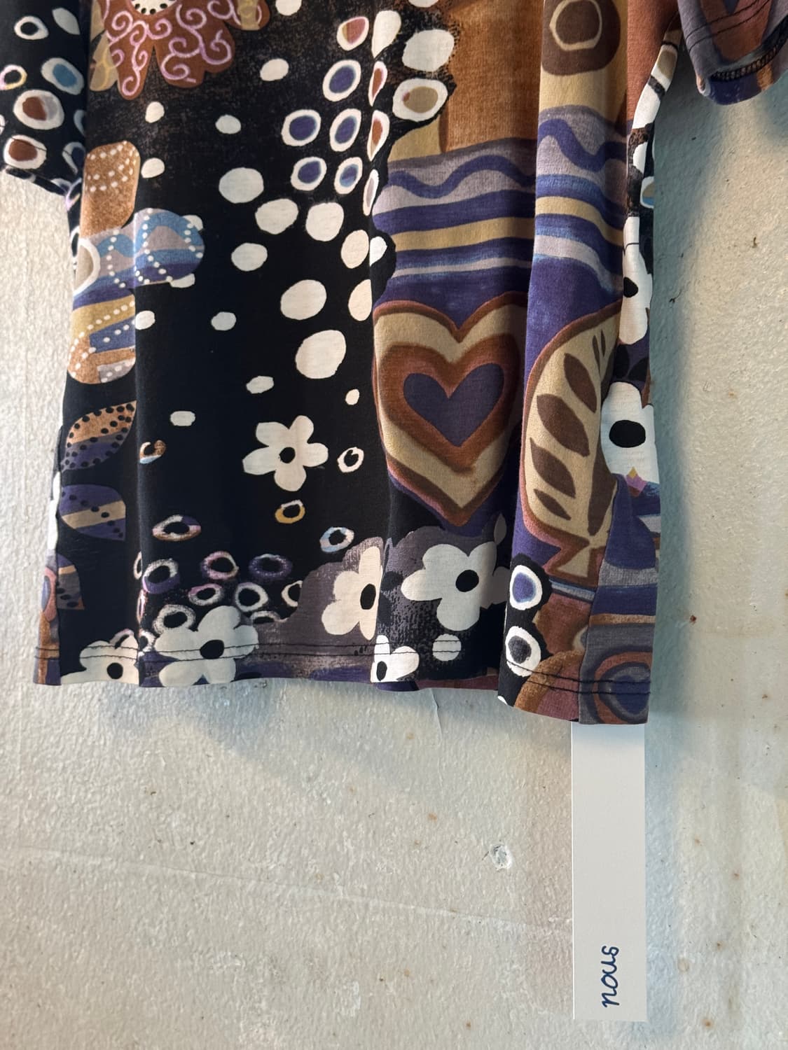 44-55 ) BELLA BONITA Pattern Tee 상품이미지3