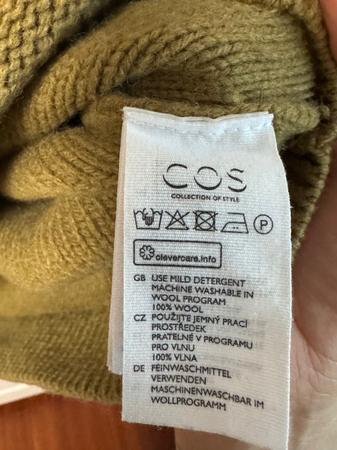 COS 코스 울 니트 XL 상품이미지3
