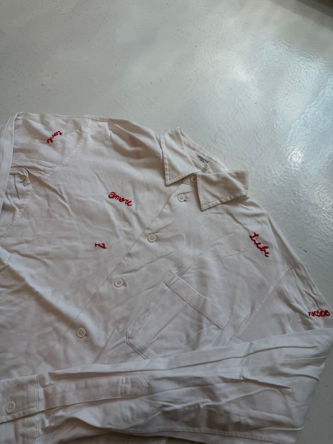 Yohji Yamamoto costum D'homme Shirts 상품이미지2
