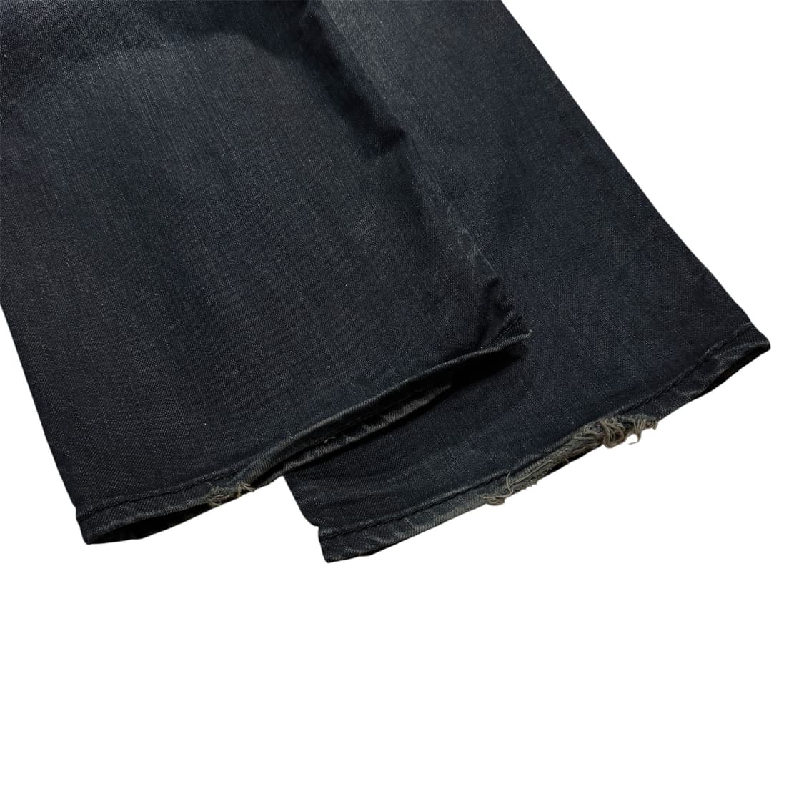 버커루 새깅 와이드 워싱 디테일 데님팬츠 상품이미지7