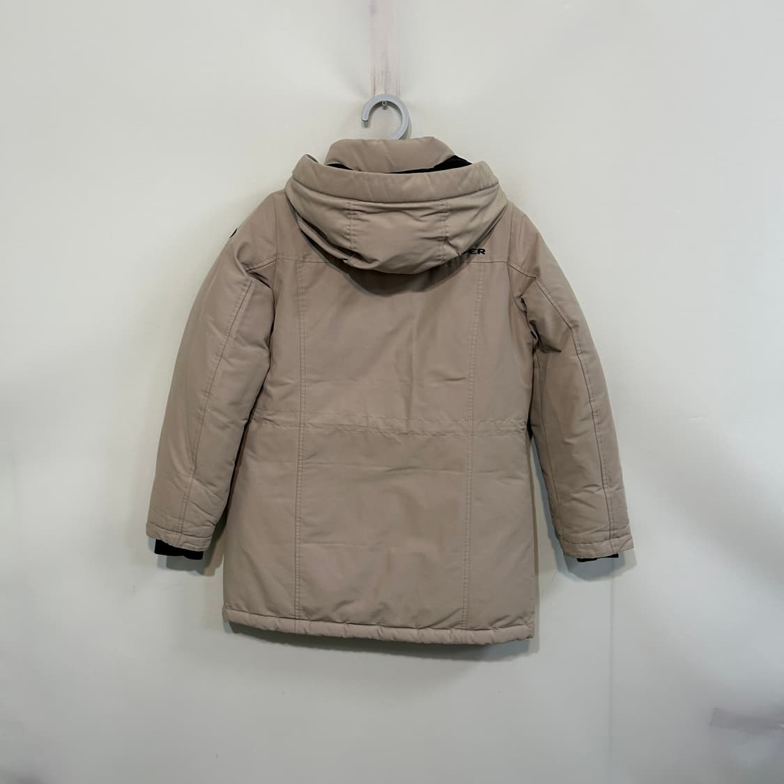 아이더 여성 오리털 패딩 55정도 베이지  상품이미지2