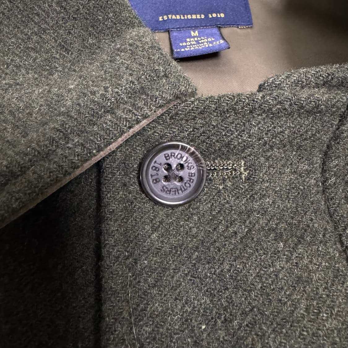 브룩스브라더스 클래식 울 코트 M 상품이미지2