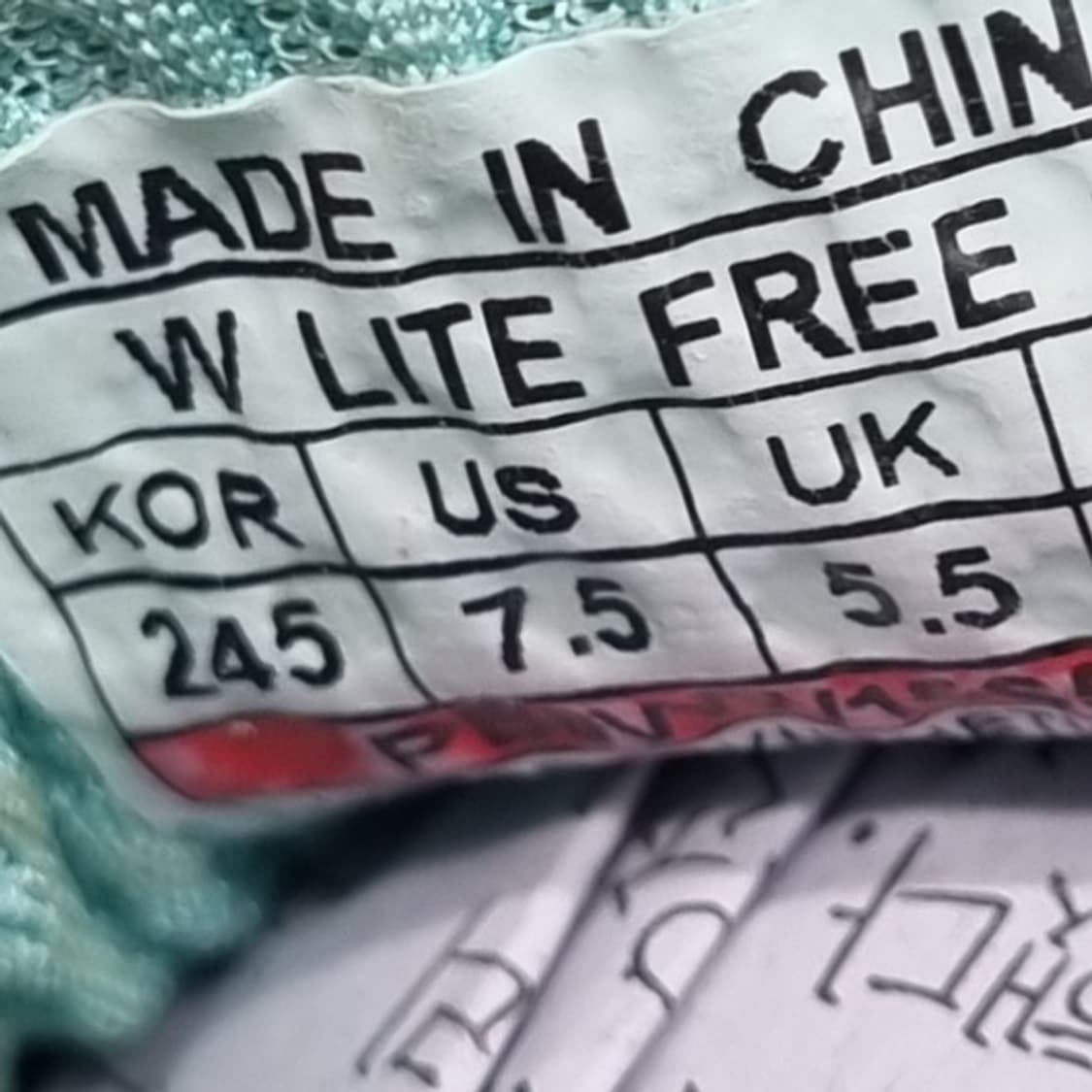 프로스펙스 민트 운동화 245 상품이미지6