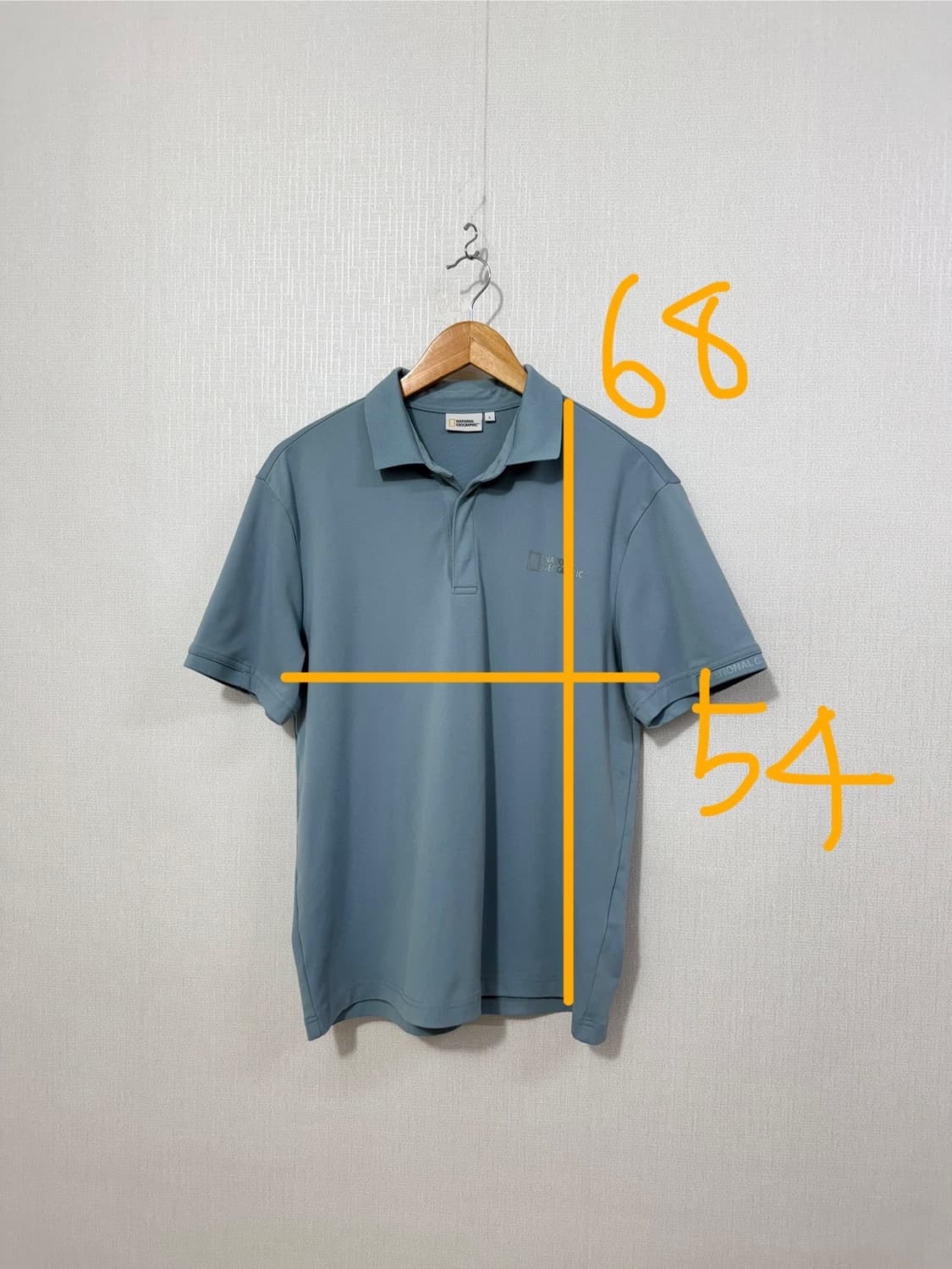 남성 100 / 내셔널지오그래픽 반팔 카라티 상품이미지2
