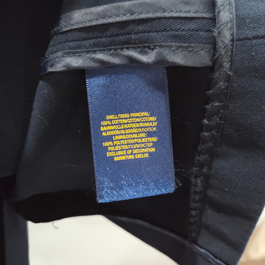 폴로랄프로렌 보이즈 코튼 블레이저 자켓 네이비 L/14/16 상품이미지3