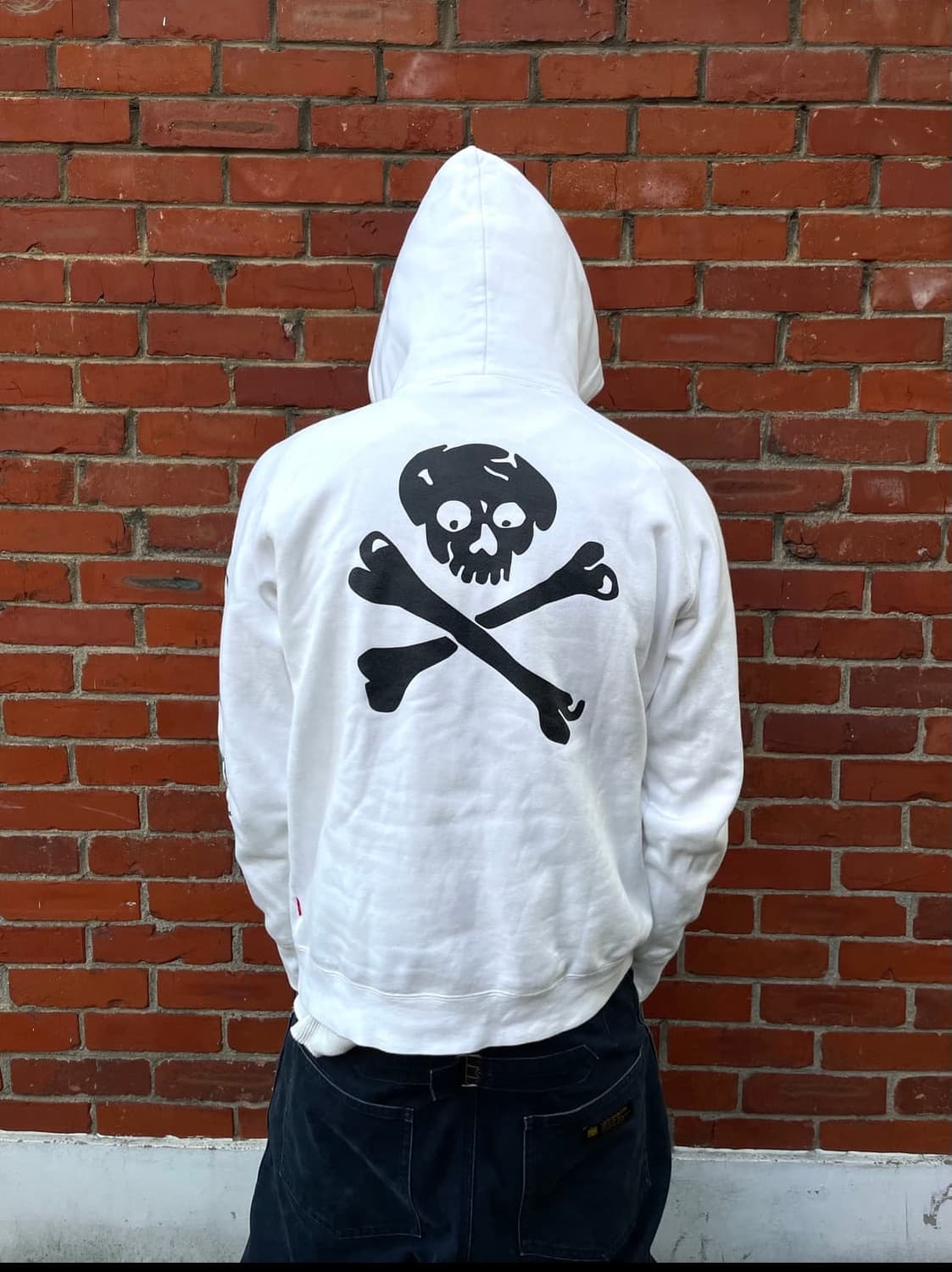 더블탭스 스컬 후드티 상품이미지8