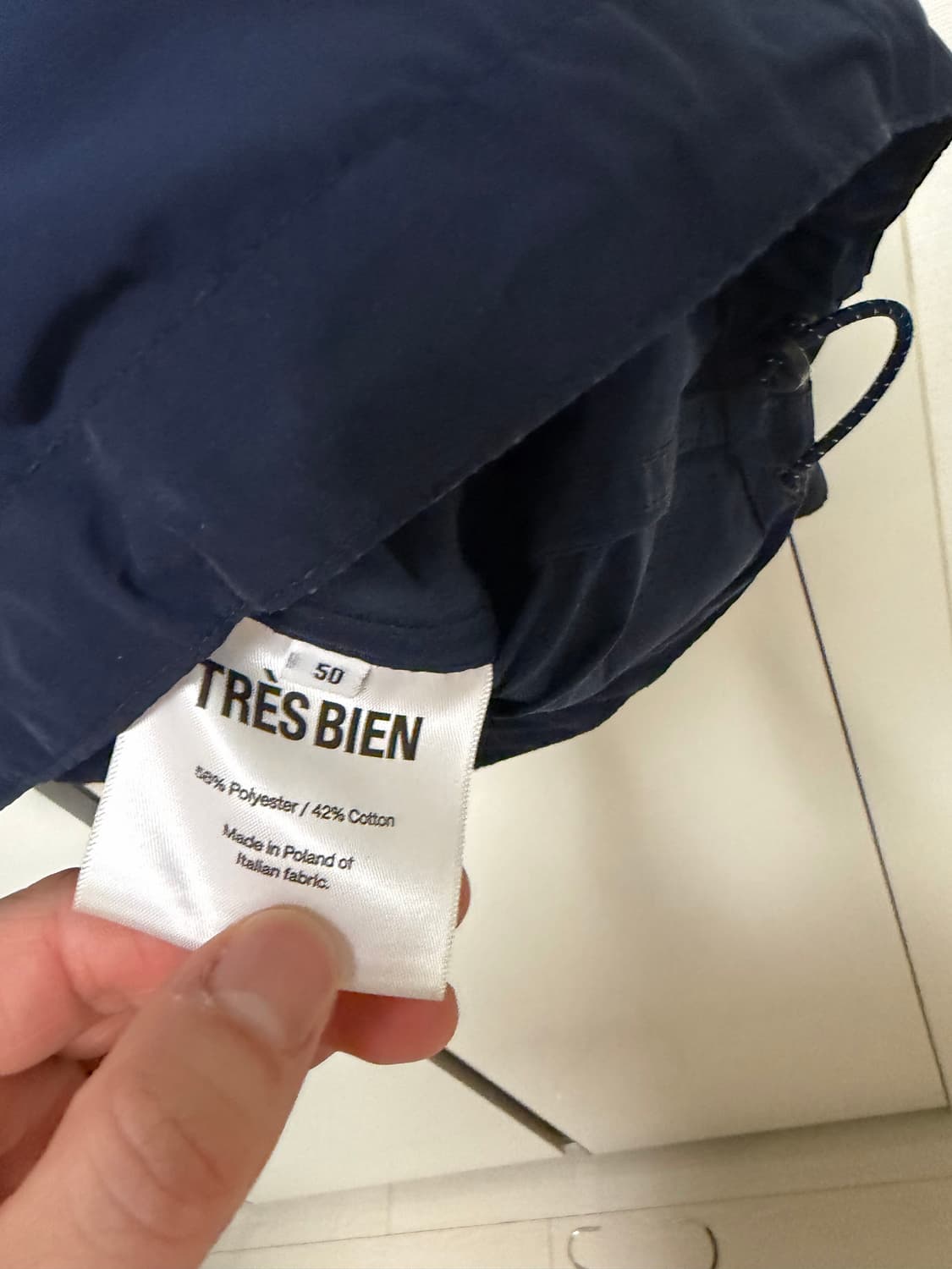 Tres Bien _ 아노락 바람막이 (사이즈 50) 상품이미지4