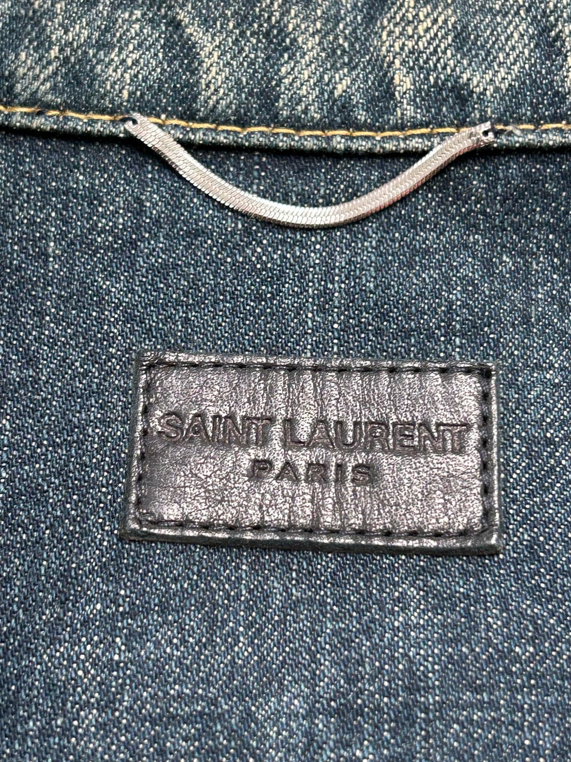 12ss 생로랑 데님 자켓 상품이미지8