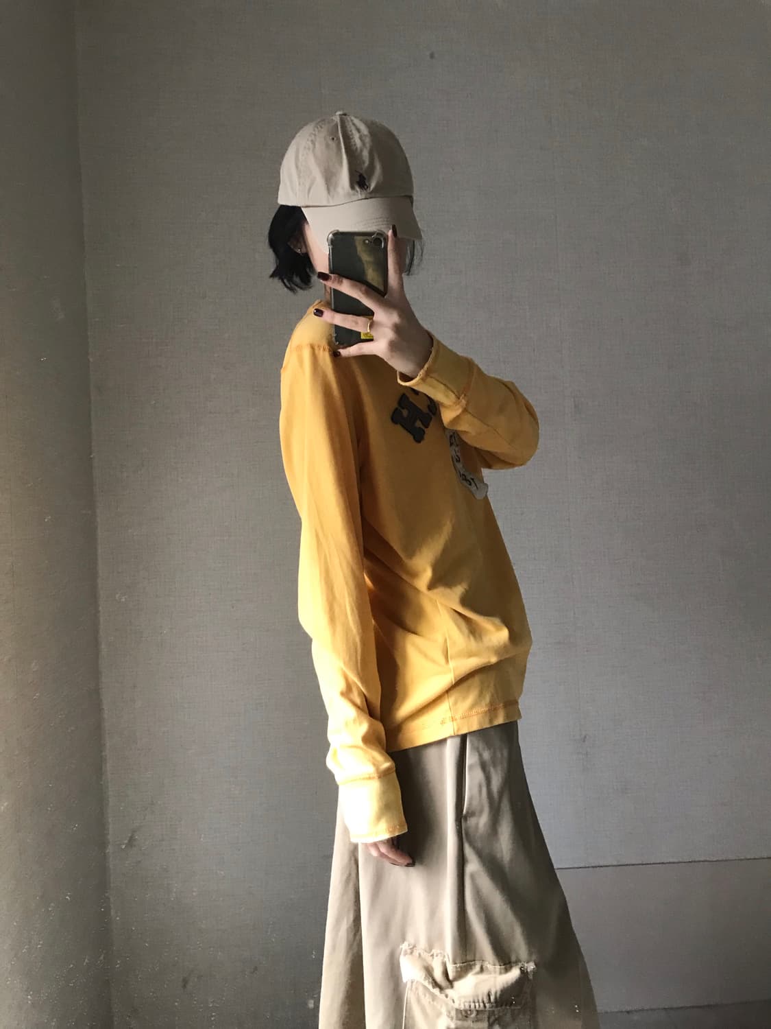 아베크롬비 옐로우 롱슬리브 상품이미지3