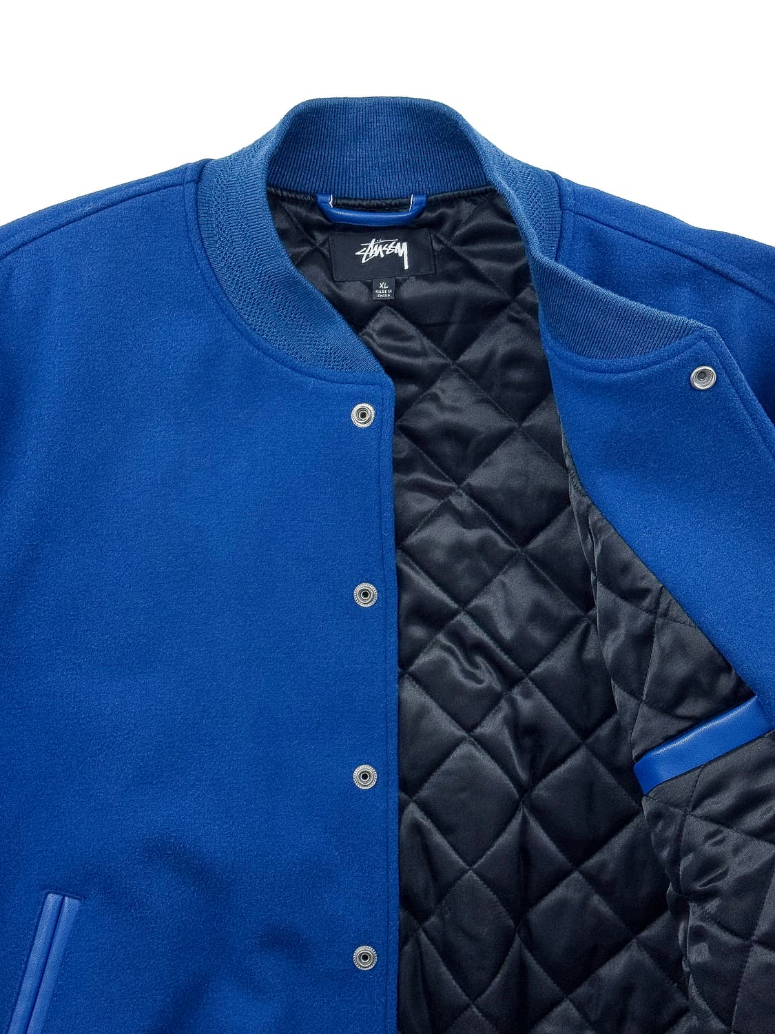 스투시 스포츠 멜튼 바시티 자켓 로얄 상품이미지4