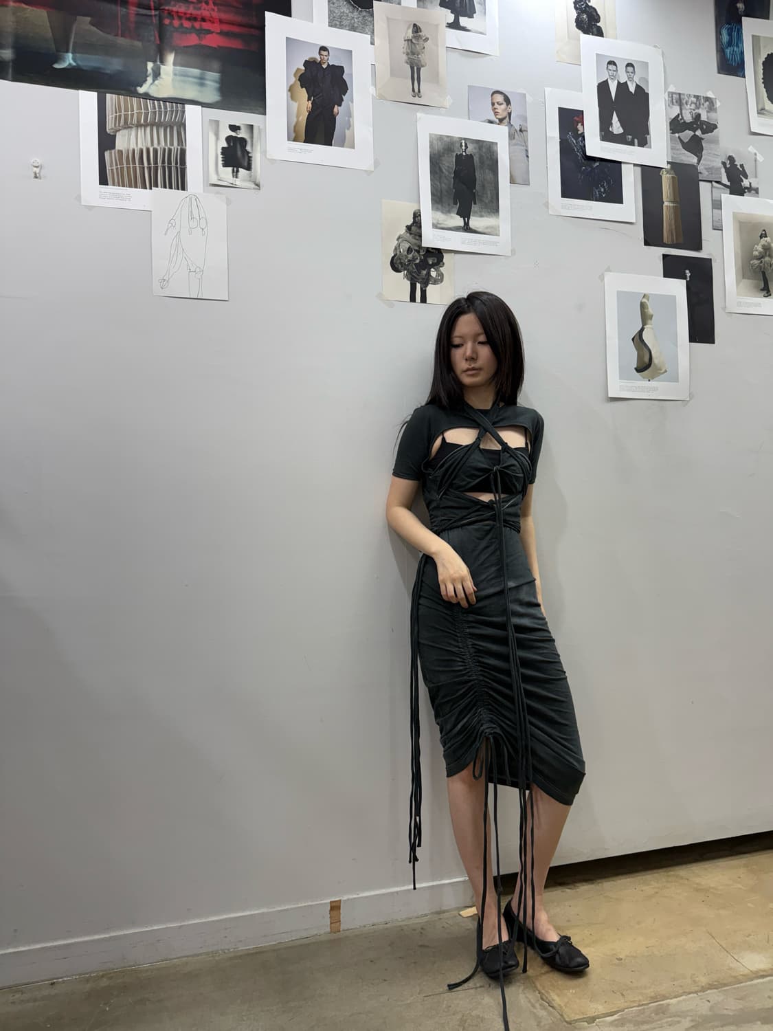 혜인서 마크라메 슬리브 드레스 상품이미지10