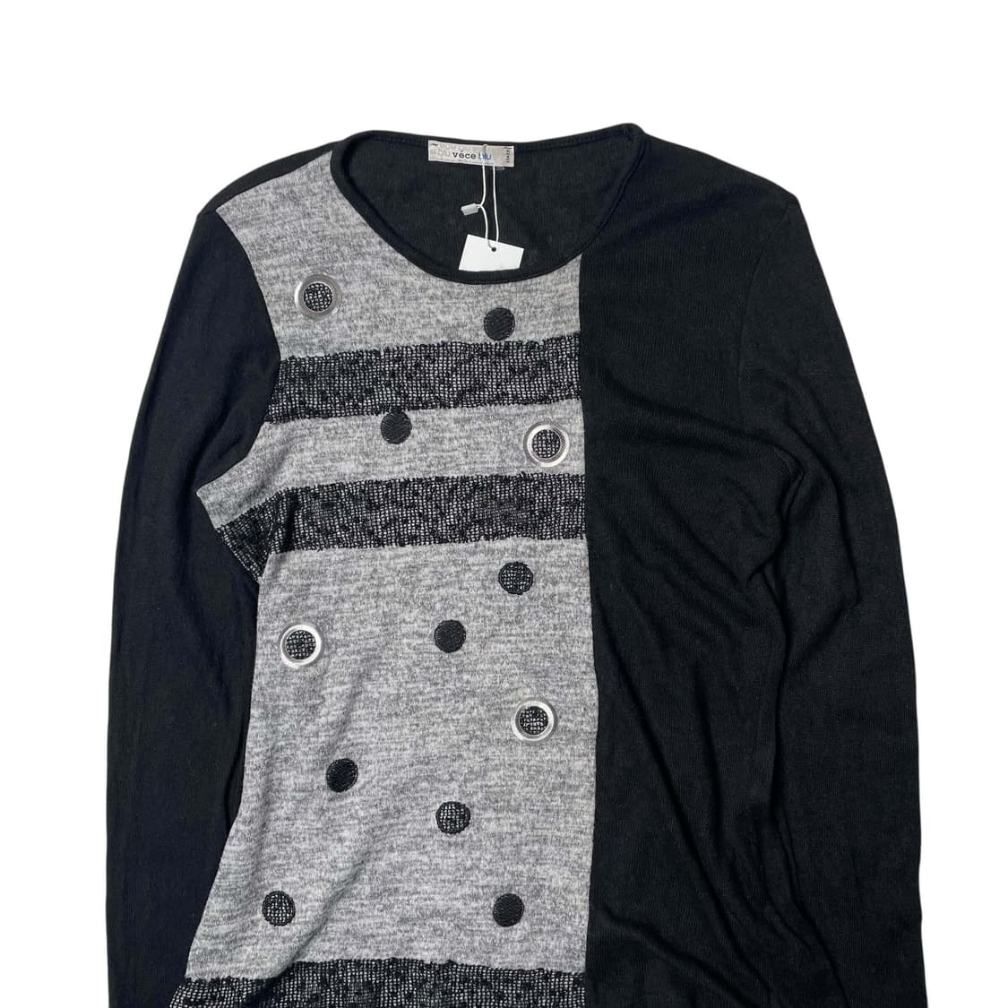 Vece blu 아일렛 포인트 울 블렌드 니트 (italy made) 상품이미지2