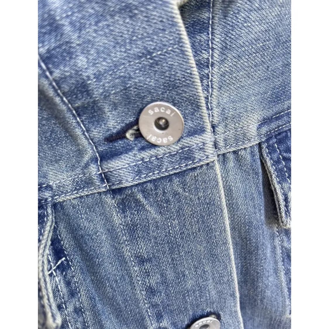 사카이 데님 니트 콤비 자켓  상품이미지6