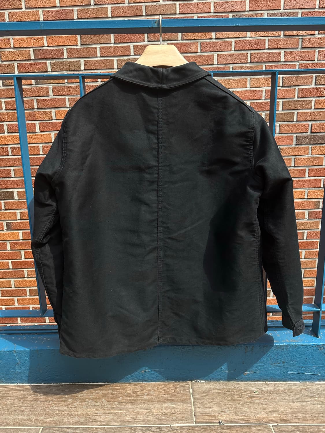 오리지날 40s 블랙몰스킨 프랜치 워크자켓 상품이미지2