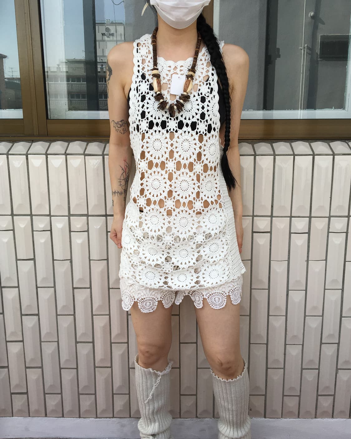 Crochet sleeveless 상품이미지1
