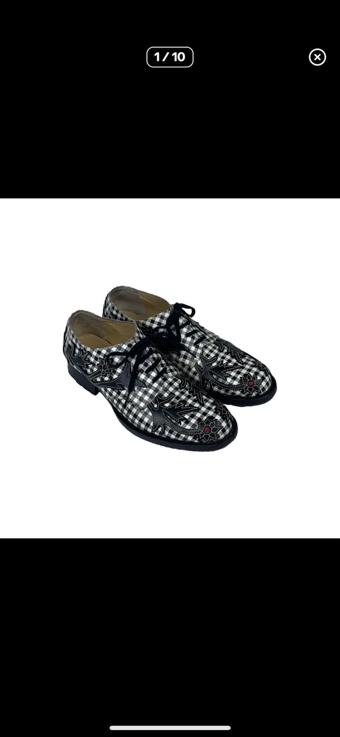 빈티지 꼼데가르송 플라워슈즈 235 상품이미지1