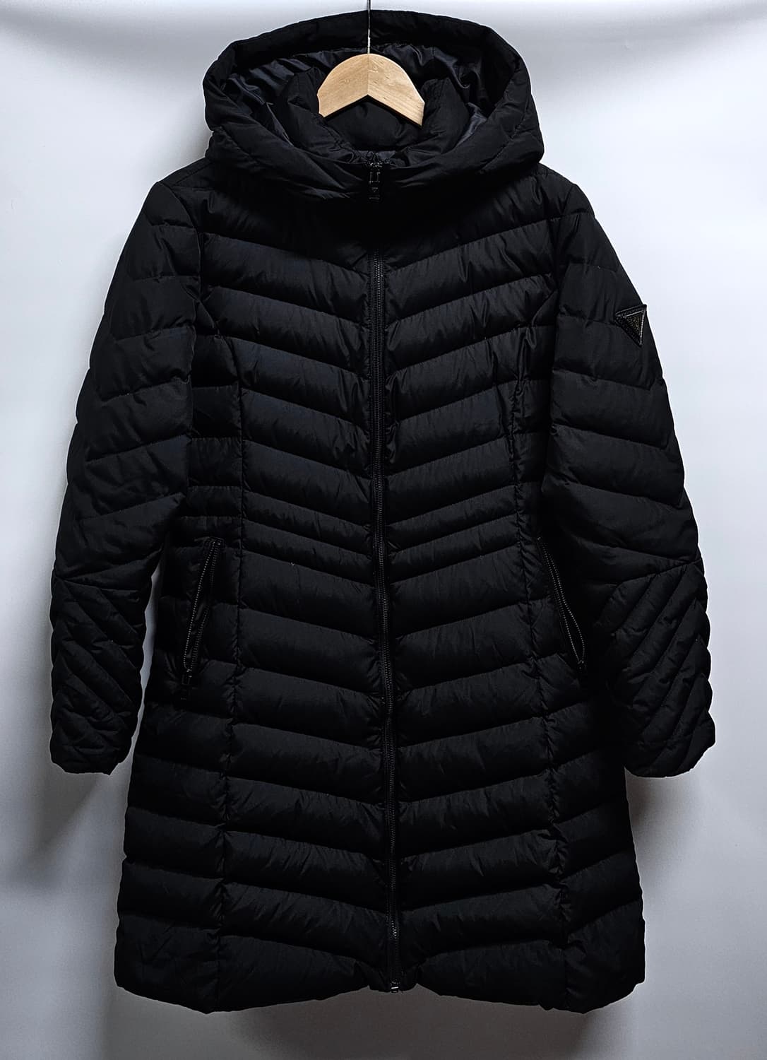 게스 여성 구스다운 롱패딩 M 상품이미지1