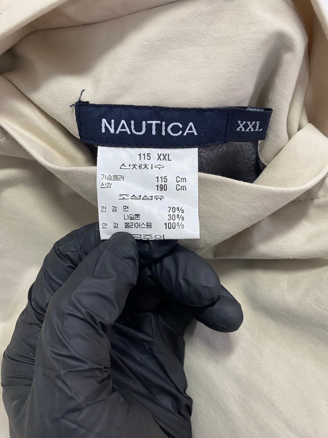 노티카 올드스쿨 리버시블 플리스 바람막이 자켓 XXL 상품이미지5