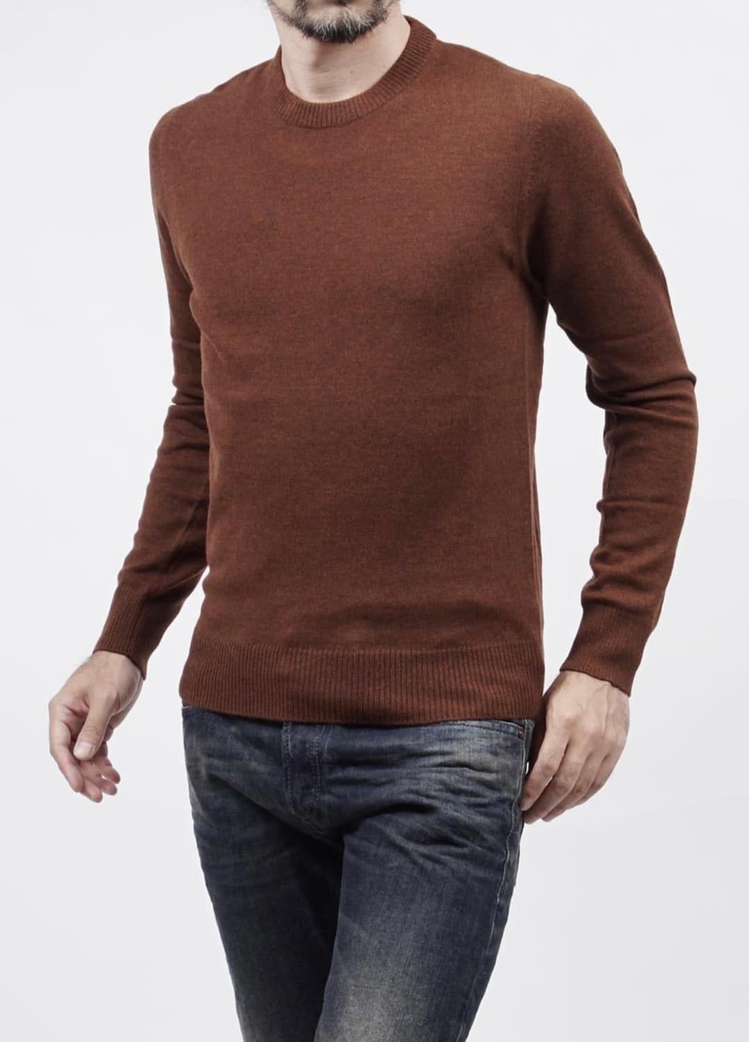 메종 마르지엘라 엘보 패치 크루넥 스웨터 (S) 상품이미지7