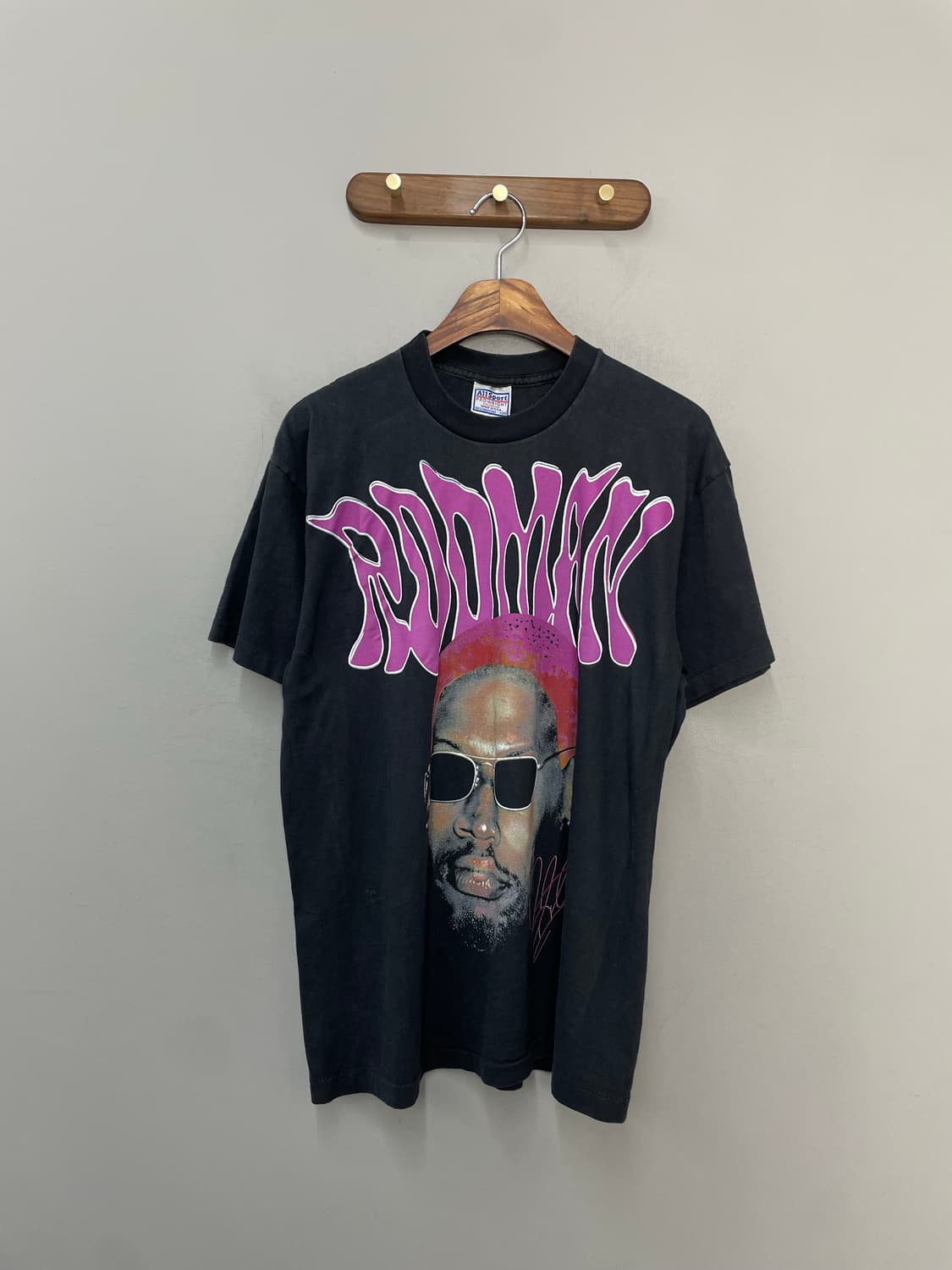 빈티지 데니스 로드맨 프린팅 반팔 H2535 상품이미지2