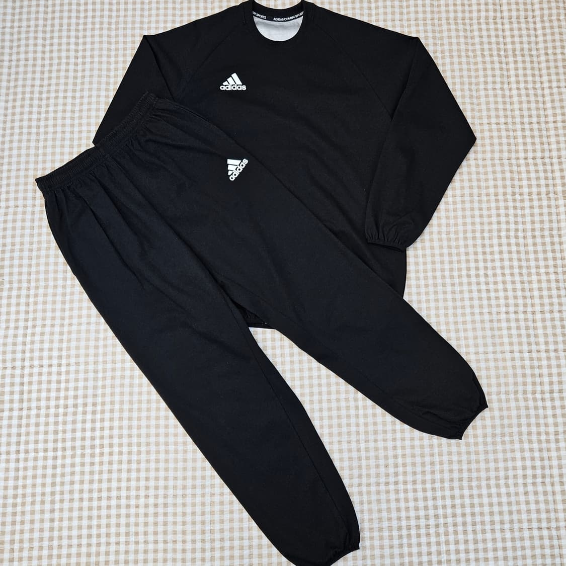 이디다스 땀복 트레이닝 셋업 남자100 허리32~33 상품이미지1