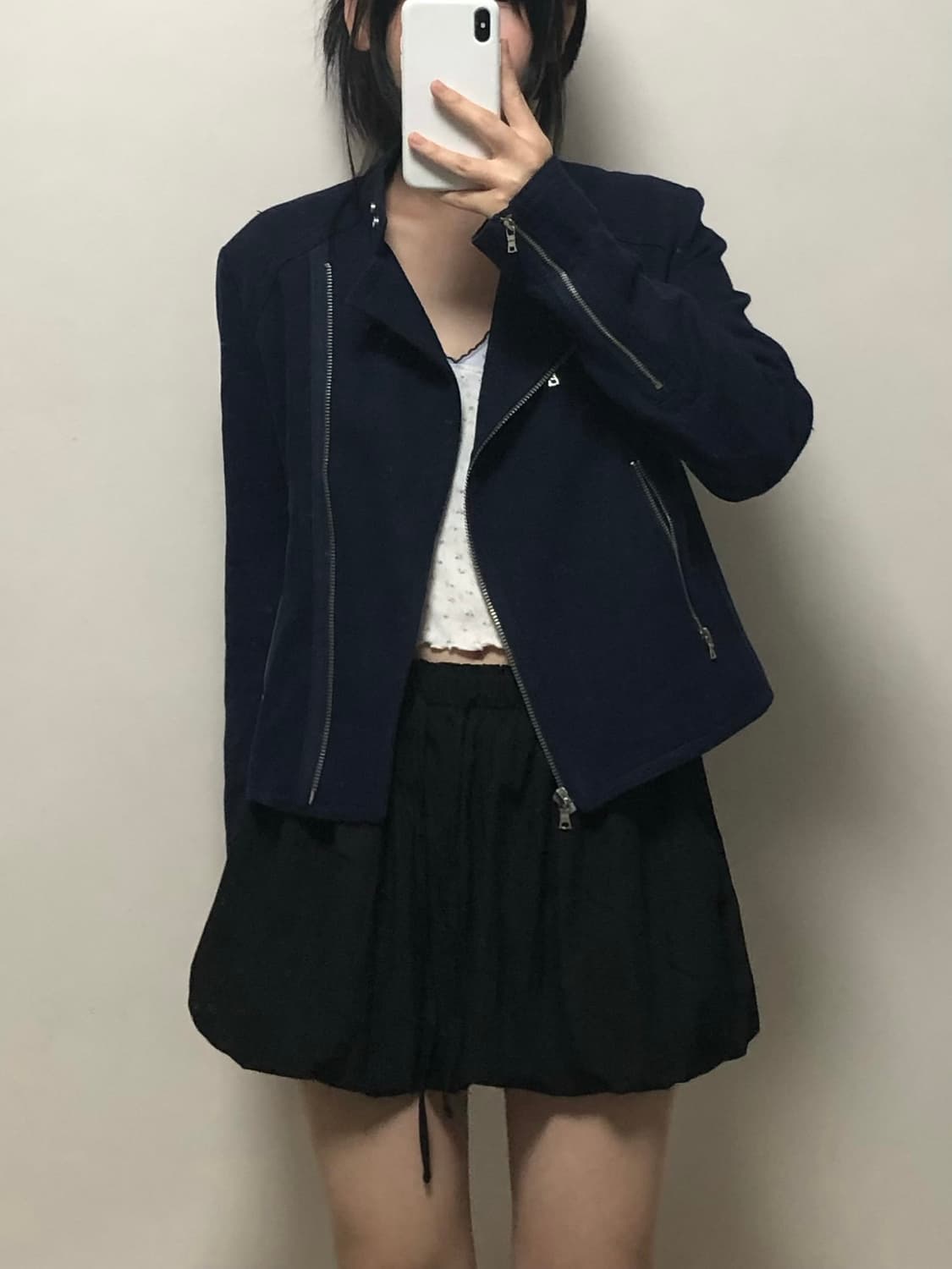 GAP 갭 네이비 코튼 라이더 자켓 상품이미지2