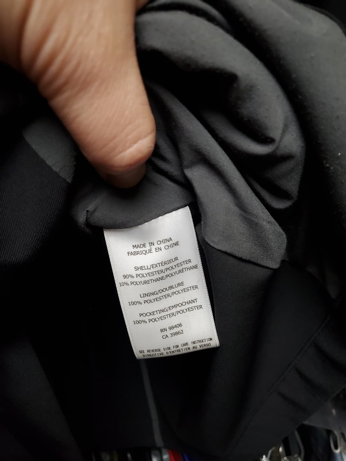 띠어리 남성 블랙 쉘코트  상품이미지6