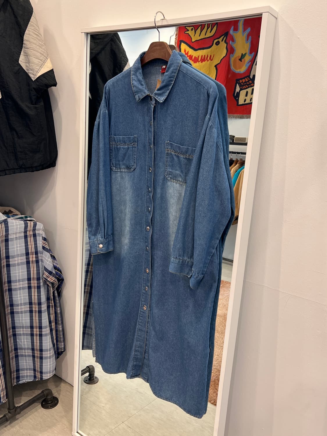 Vtg 빈티지 데님 원피스 상품이미지1