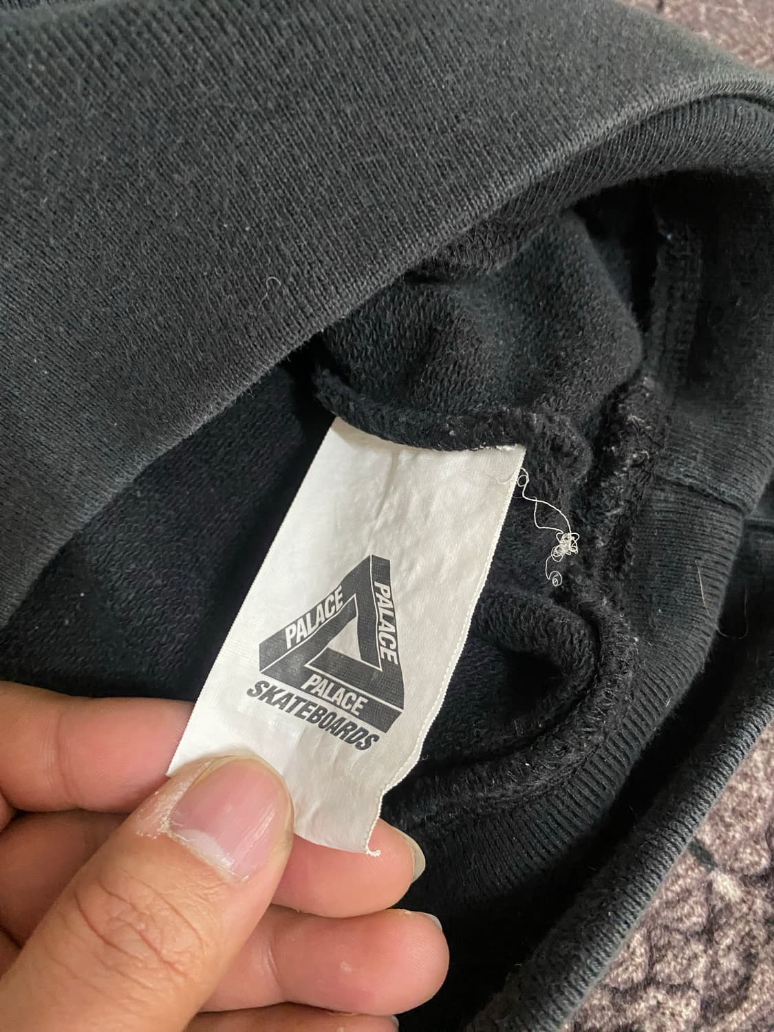 팔라스 맨투맨 스웻셔츠 블랙 S 상품이미지4
