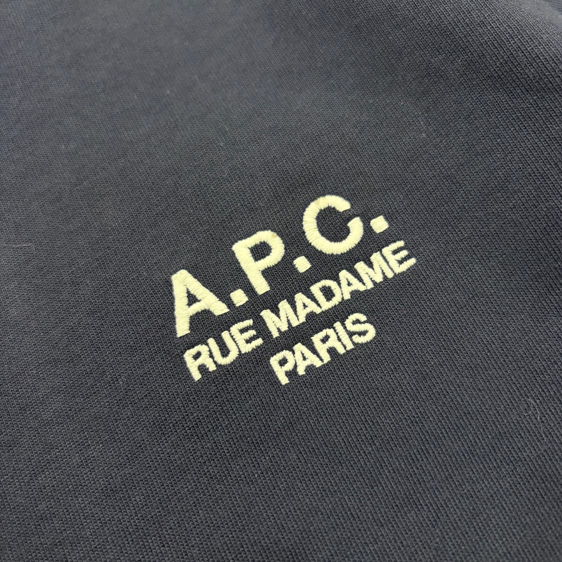 [M] A.P.C. 아페쎄 네이비 반팔 티셔츠 C179 상품이미지4