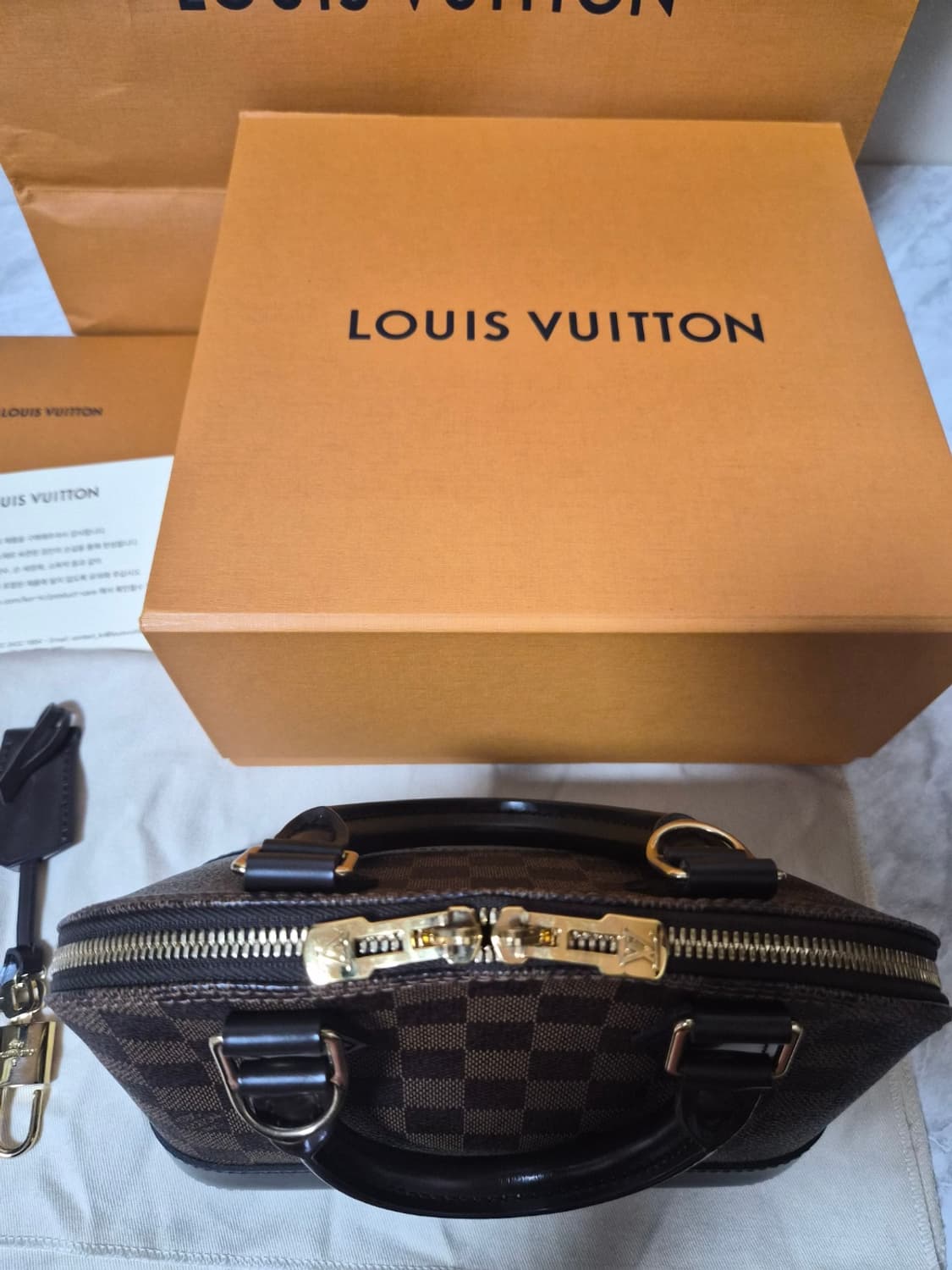 루이비통 다미에 알마 BB 상품이미지5