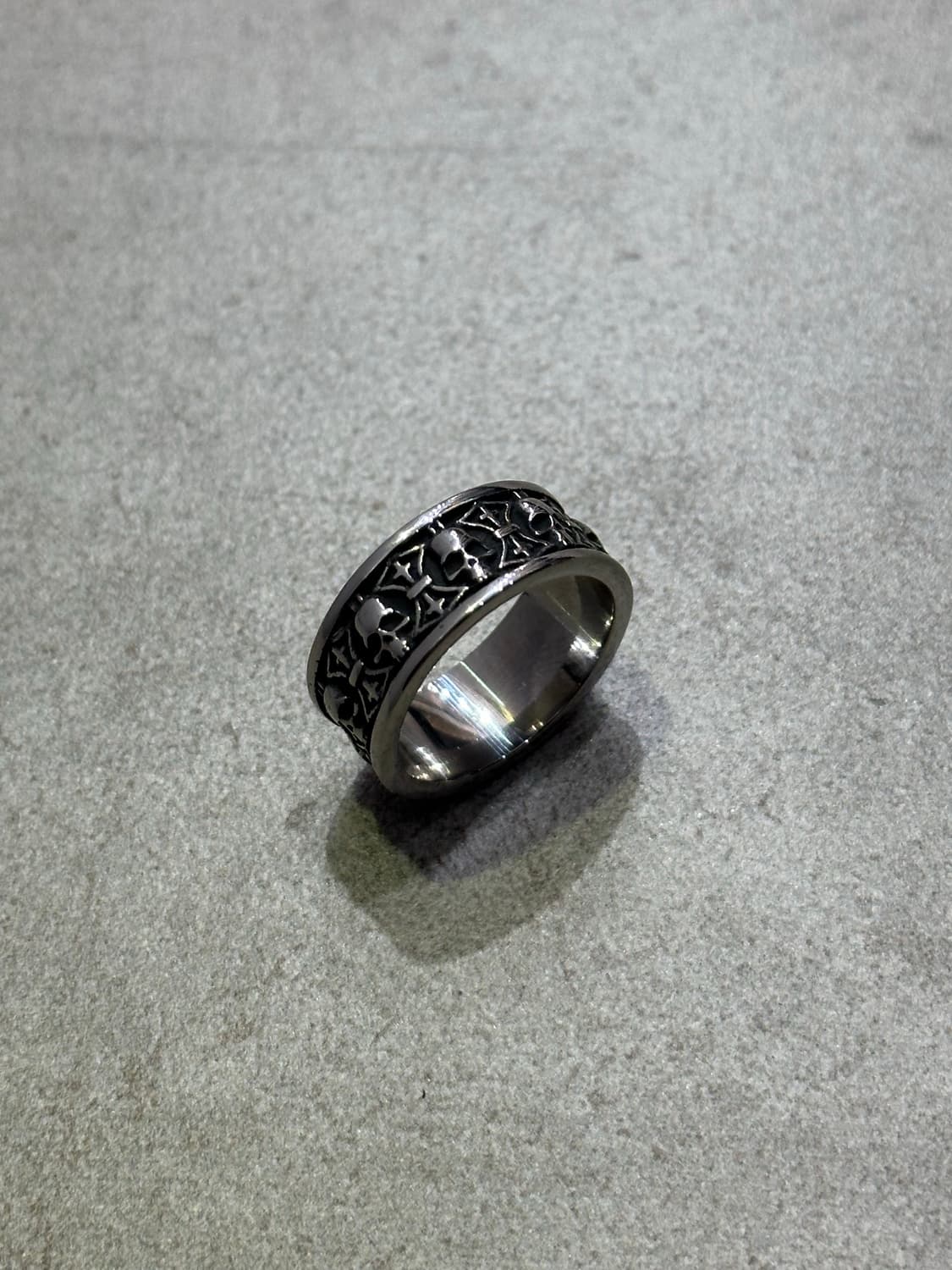 Ch ris skull ring- 크 리스 스컬 반지 상품이미지1