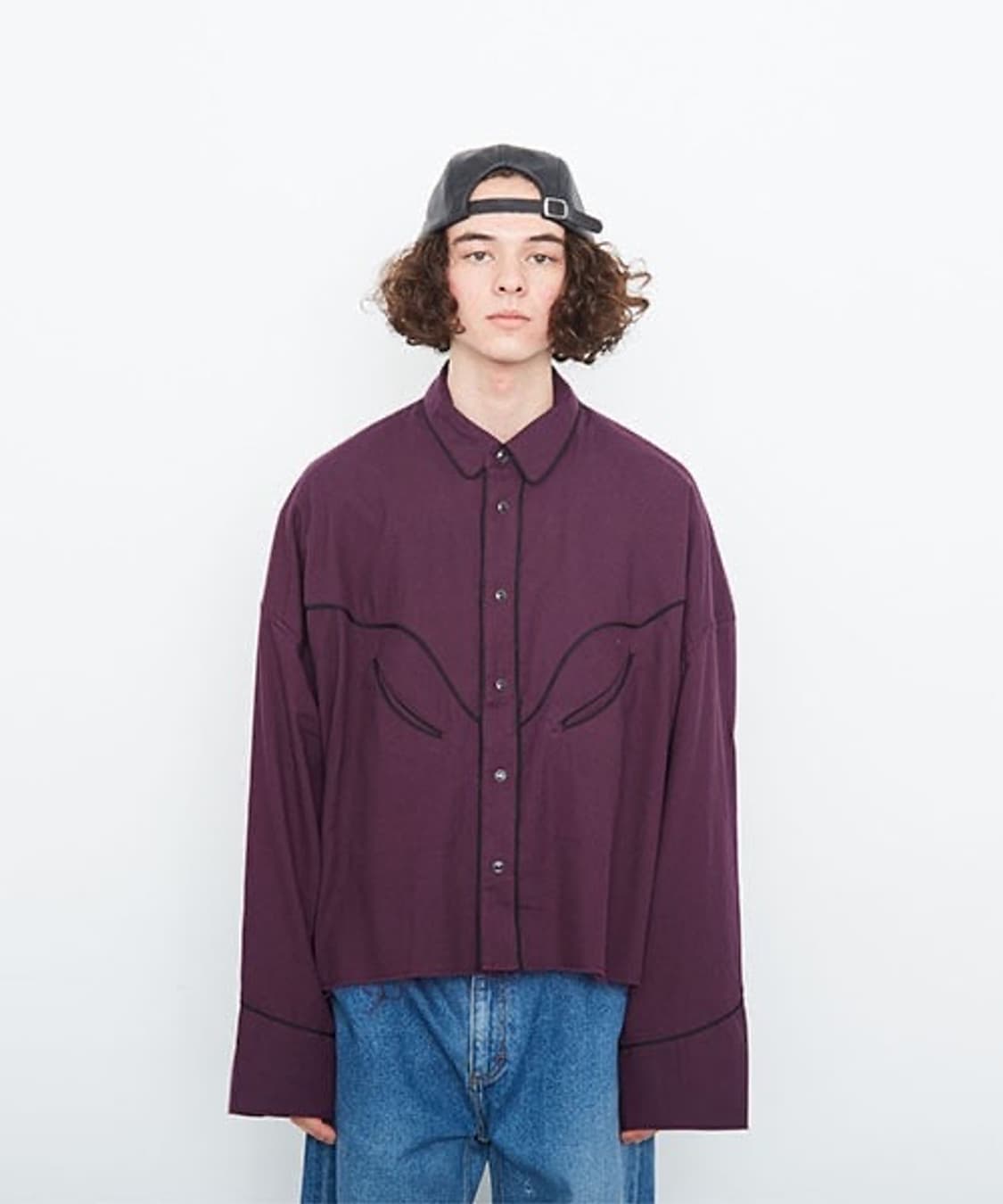 jieda 지에다 18AW 웨스턴 셔츠 상품이미지5