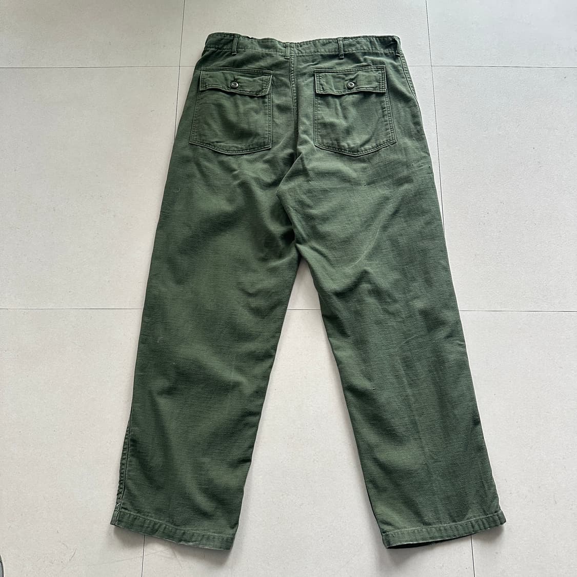 [60s 정품] 미군 OG-107 퍼티그 팬츠 40x33 (36인치)  상품이미지6