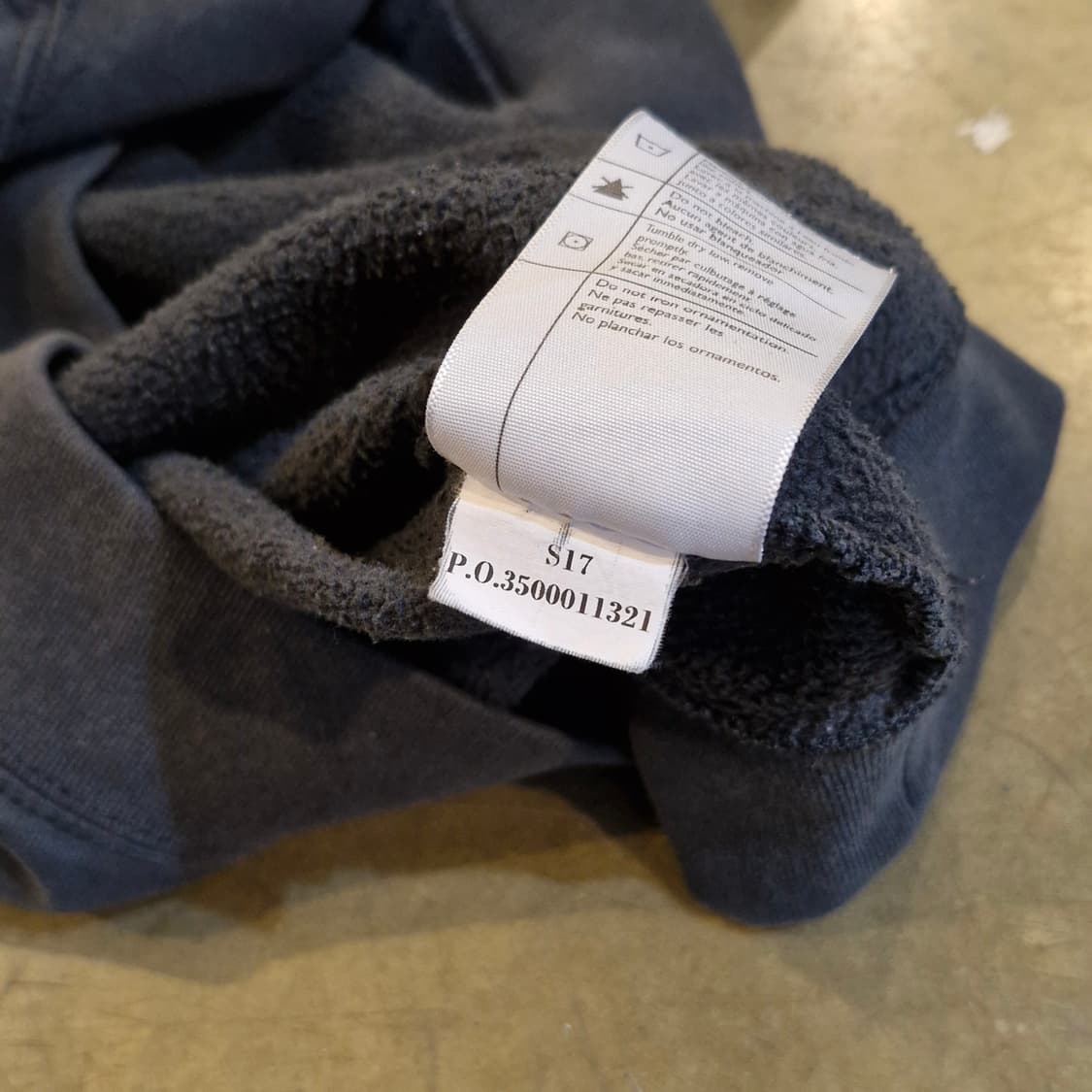 칼하트 스펠아웃 후드티 차콜 L~2XL 상품이미지7