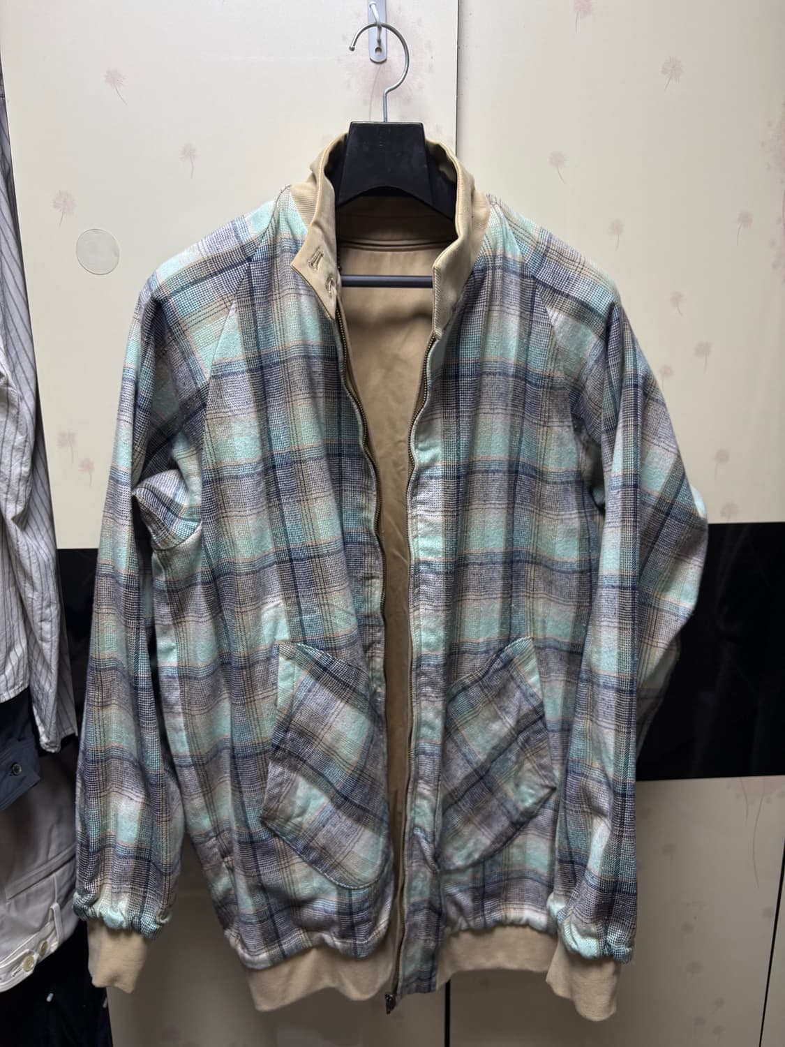 [L] 나이스네스 prodigy 해링턴 블루종 자켓 상품이미지4