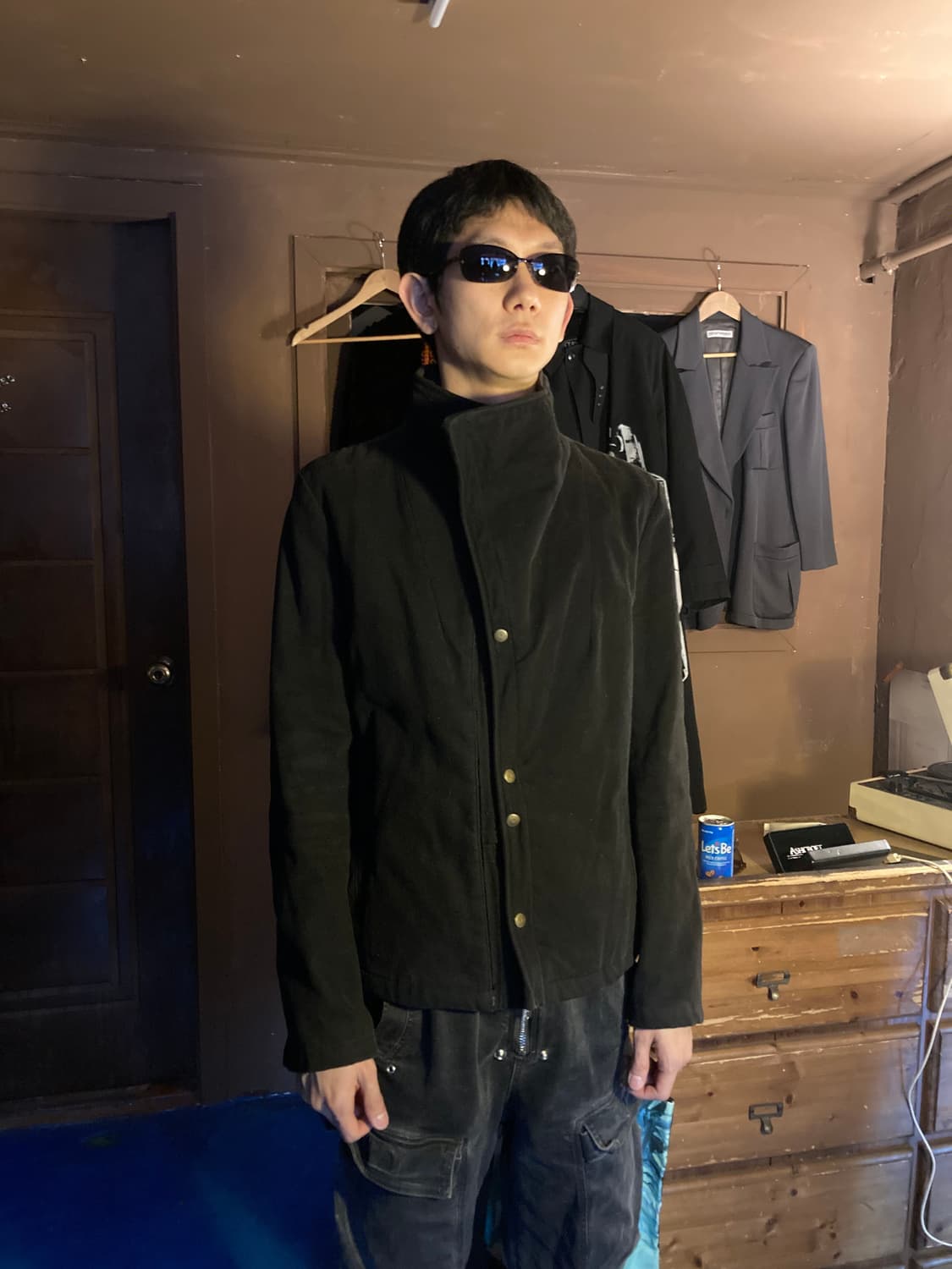 CODES COMBINE ASYMMETRY COLLAR JAKCET 상품이미지1