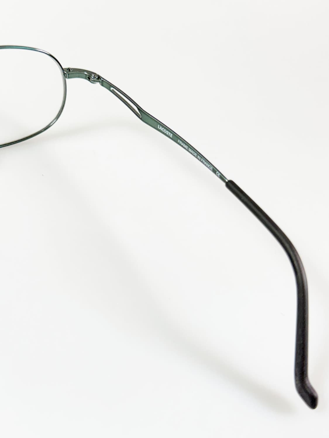 LACOSTE 딥그린 슬림 오벌 메탈 프레임 빈티지 안경 상품이미지7