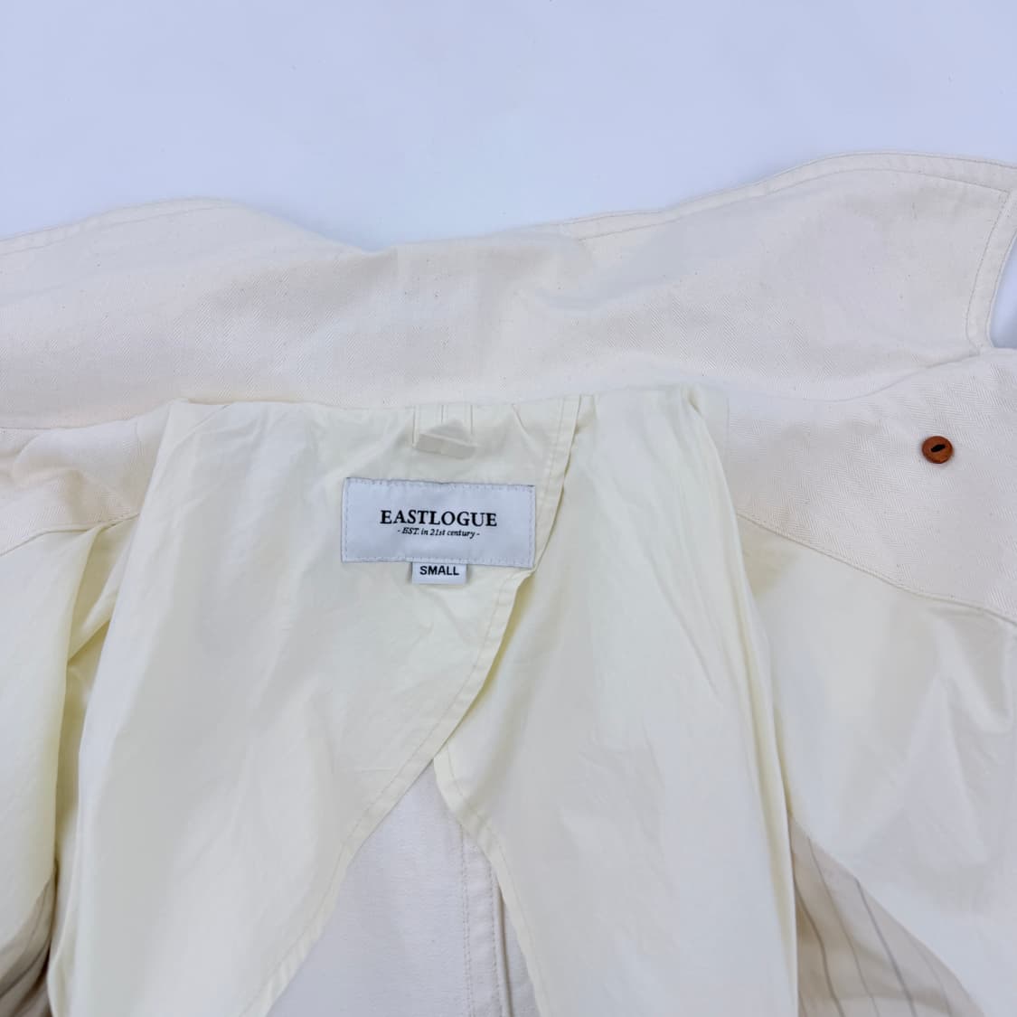 이스트로그 피코트 자켓 화이트 상품이미지2