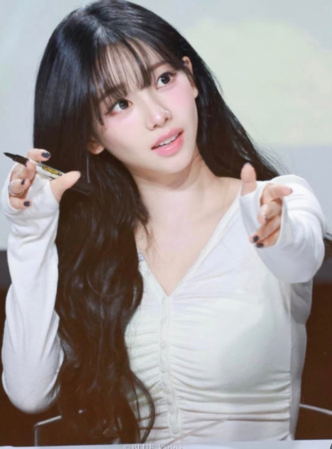 플리즈노팔로우 Nina Button Lace Long Sleeve Top 상품이미지2