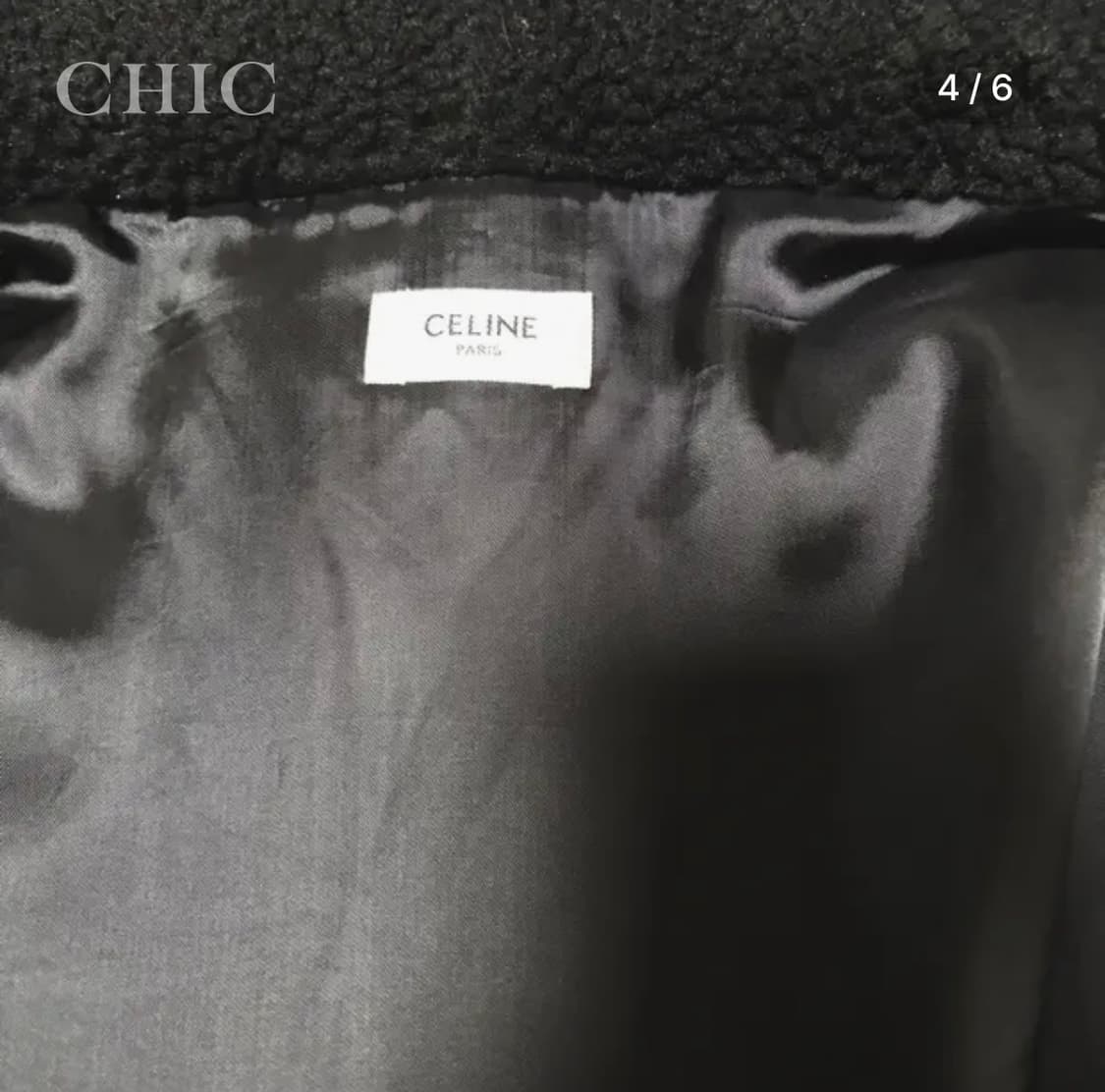 [셀린느 자켓 인 플리스 로고 후드 집업] 상품이미지4