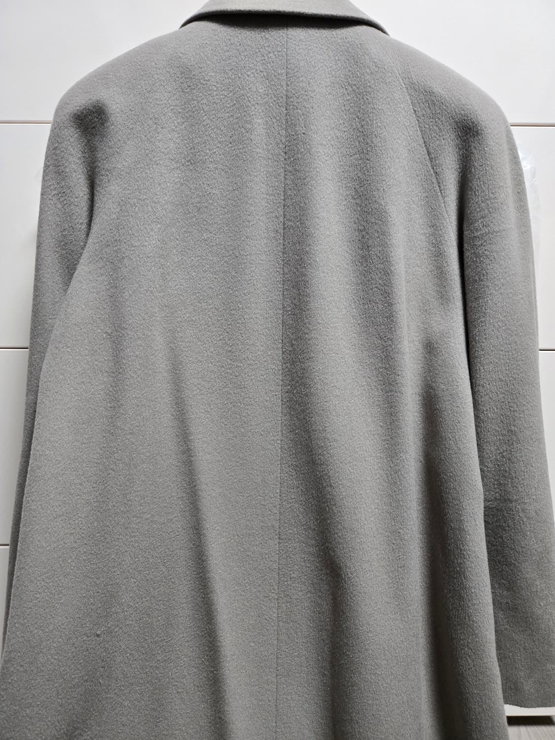 캐시미어 100 코트 코코아베이지 색상 상품이미지2