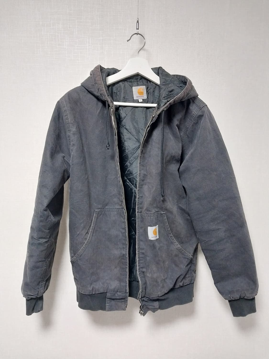 칼하트 후드 코듀로이 자켓 S 상품이미지1