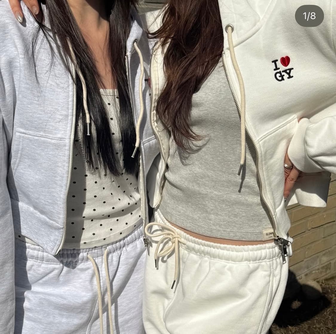 (오늘만가격내림)아이러브글로니 후드집업 상품이미지6