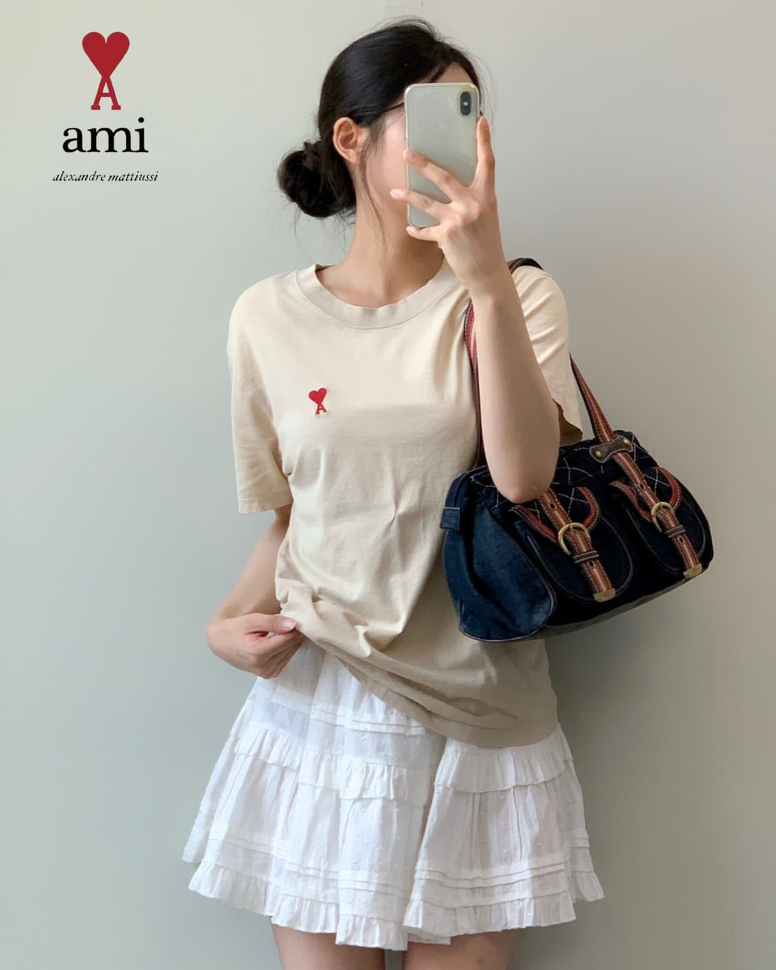 AMI 반팔티 상품이미지2
