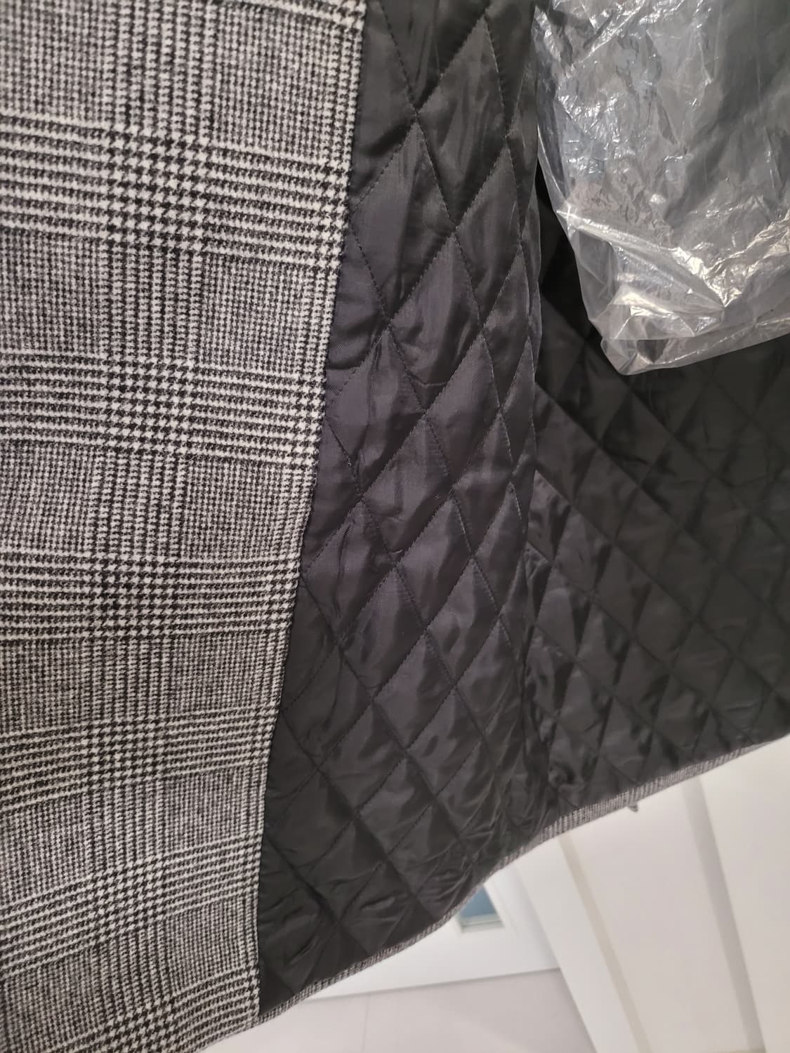 DRAWFIT 드로우핏 하운드투스 글렌체크 코트  상품이미지7